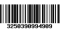 Código de Barras 3250390994909