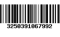 Código de Barras 3250391067992