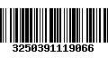 Código de Barras 3250391119066