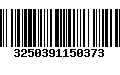 Código de Barras 3250391150373