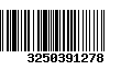 Código de Barras 3250391278