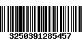 Código de Barras 3250391285457