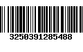 Código de Barras 3250391285488