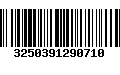 Código de Barras 3250391290710