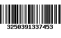 Código de Barras 3250391337453