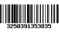 Código de Barras 3250391353835