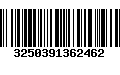 Código de Barras 3250391362462