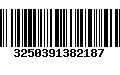 Código de Barras 3250391382187