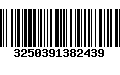 Código de Barras 3250391382439