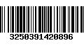 Código de Barras 3250391420896