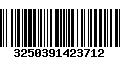 Código de Barras 3250391423712