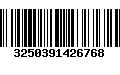 Código de Barras 3250391426768