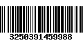 Código de Barras 3250391459988