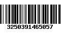 Código de Barras 3250391465057