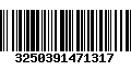 Código de Barras 3250391471317