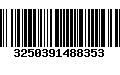 Código de Barras 3250391488353