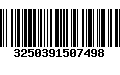 Código de Barras 3250391507498