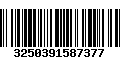 Código de Barras 3250391587377