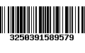 Código de Barras 3250391589579