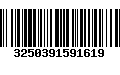 Código de Barras 3250391591619