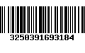 Código de Barras 3250391693184