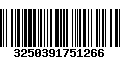 Código de Barras 3250391751266