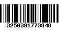 Código de Barras 3250391773848