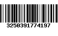 Código de Barras 3250391774197