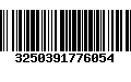 Código de Barras 3250391776054