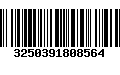 Código de Barras 3250391808564