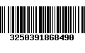 Código de Barras 3250391868490