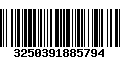 Código de Barras 3250391885794