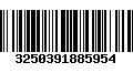 Código de Barras 3250391885954