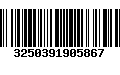 Código de Barras 3250391905867