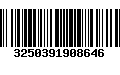 Código de Barras 3250391908646