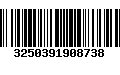 Código de Barras 3250391908738