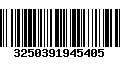 Código de Barras 3250391945405