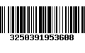 Código de Barras 3250391953608