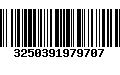 Código de Barras 3250391979707