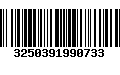 Código de Barras 3250391990733