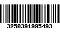 Código de Barras 3250391995493