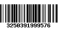 Código de Barras 3250391999576