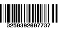 Código de Barras 3250392007737