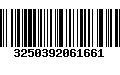 Código de Barras 3250392061661