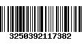 Código de Barras 3250392117382