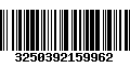 Código de Barras 3250392159962