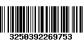 Código de Barras 3250392269753