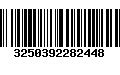 Código de Barras 3250392282448