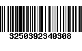 Código de Barras 3250392340308