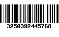 Código de Barras 3250392445768